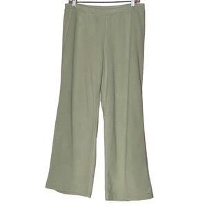 NYJEANS Olive Green Y2k Velour Pants
